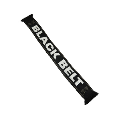 Vintage Black Belt Scarf Black