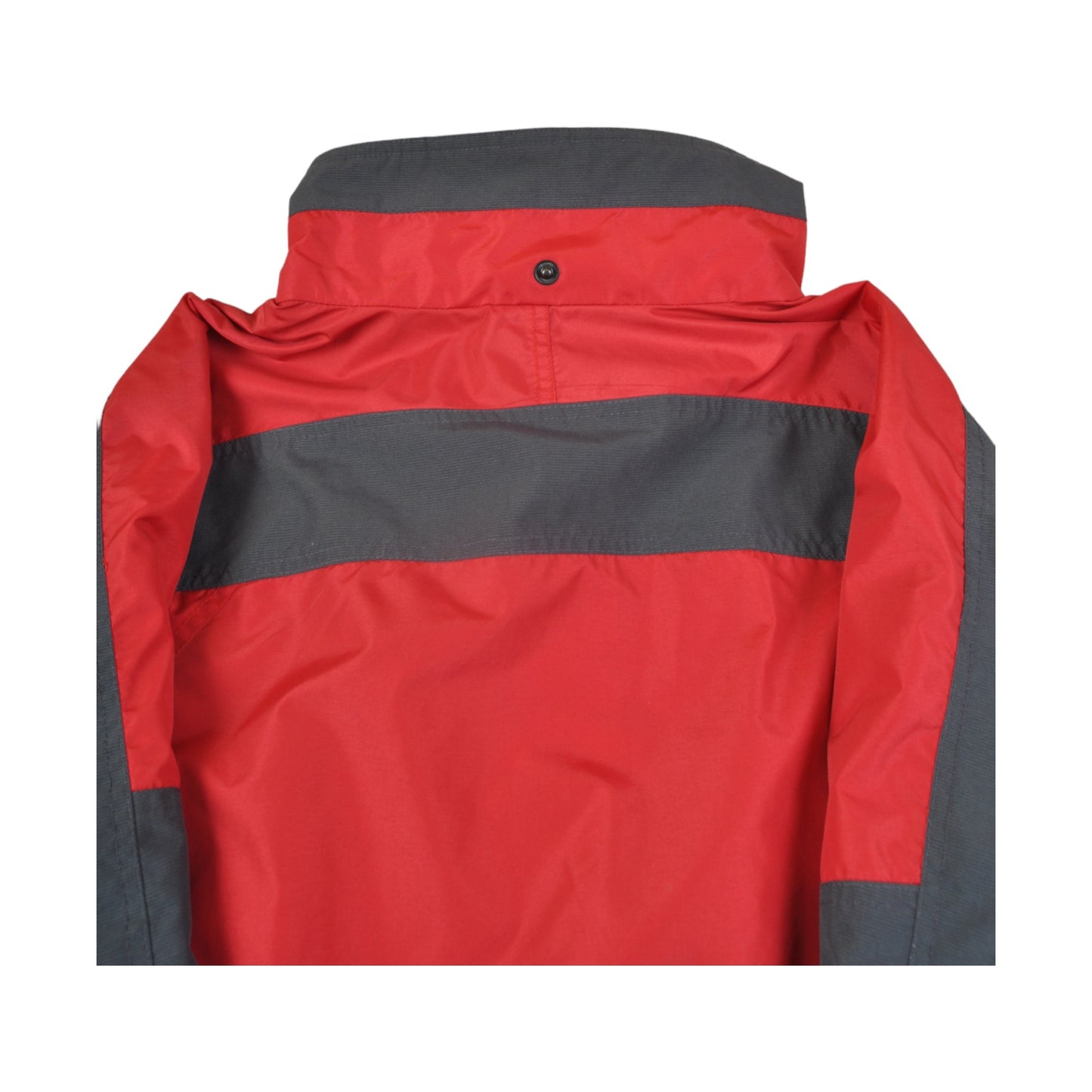 Vintage Columbia  Jacket Waterproof Red/Grey Ladies Large