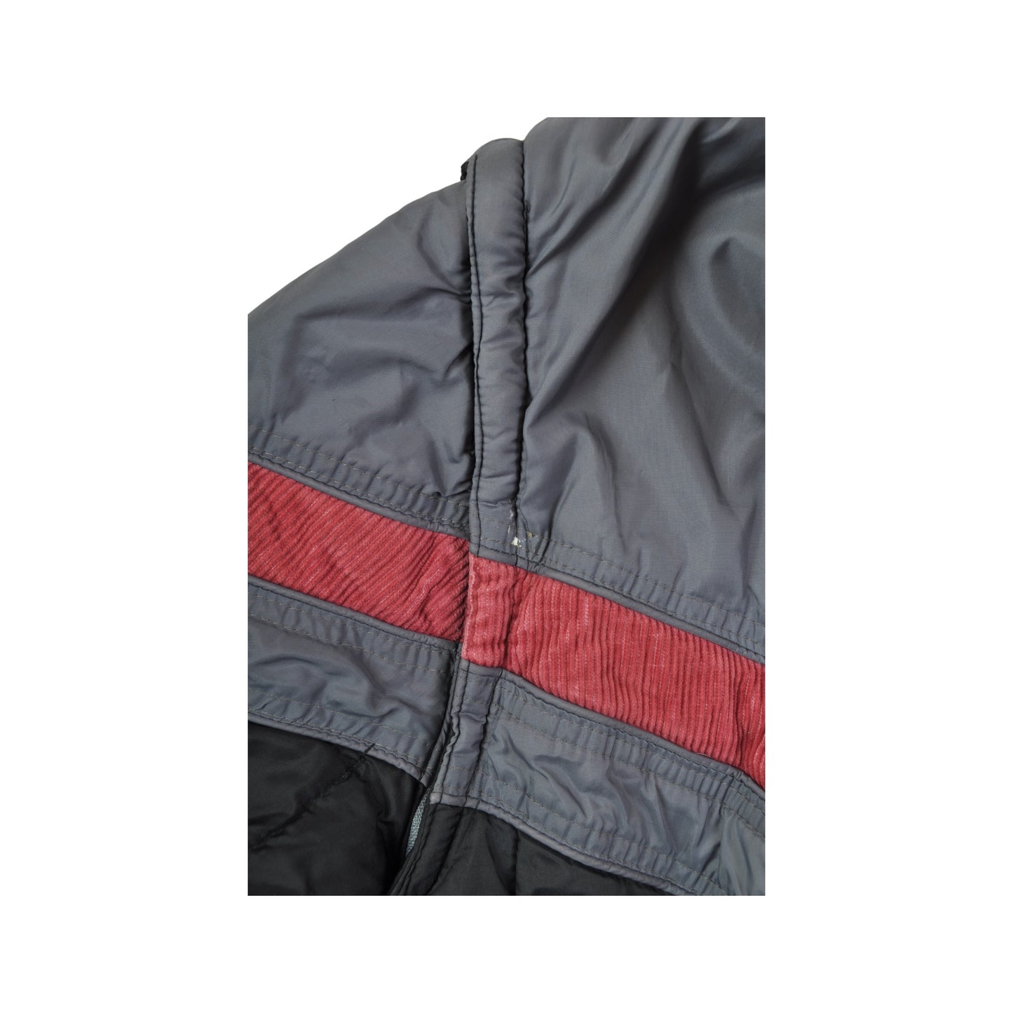 Vintage Ski Jacket Black/Grey Ladies XL
