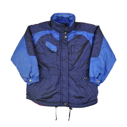 Vintage Ski Jacket Blue Small