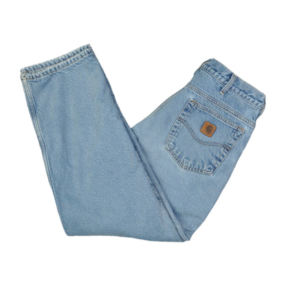 Vintage Carhartt Carpenter Lined Pants Blue W35 L30