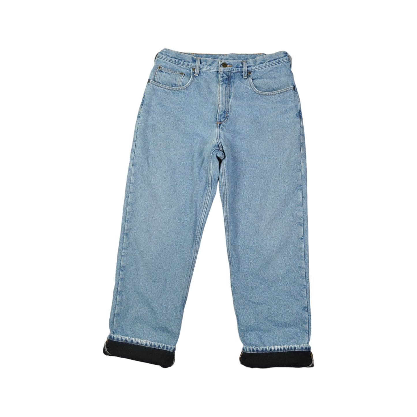 Vintage Carhartt Carpenter Lined Pants Blue W35 L30