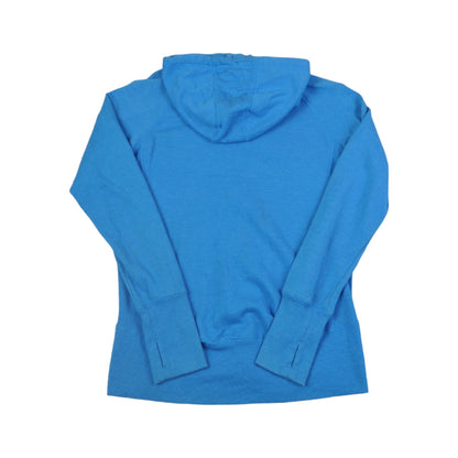Vintage Reebok Hoodie Sweater Blue Ladies Medium
