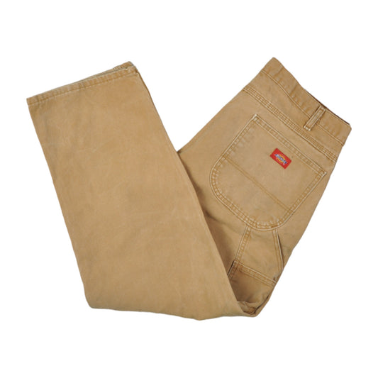 Vintage Dickies Carpenter Pants Relaxed Fit Tan W38 L30
