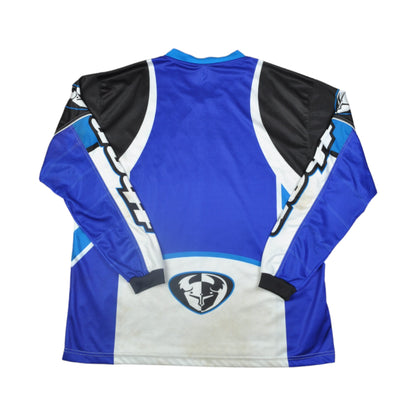 Vintage Thor Motocross Jersey Blue XXL