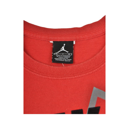 Vintage Air Jordan T-shirt Red Small