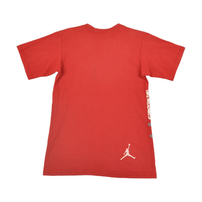 Vintage Air Jordan T-shirt Red Small