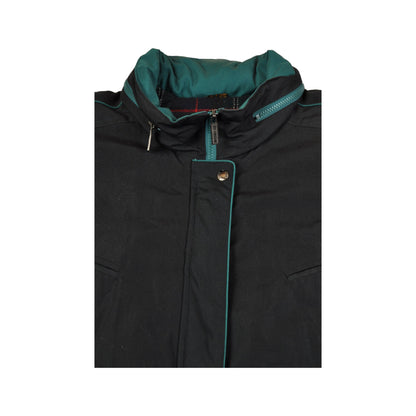 Vintage Ski Jacket Black Ladies XL