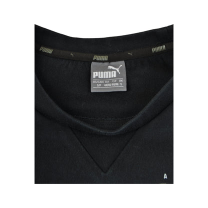Vintage Puma Sweatshirt Black/White Small