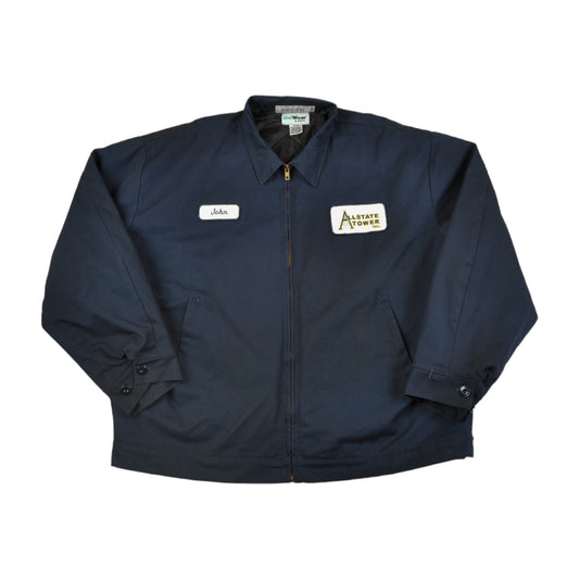 Vintage Workwear Mechanics Jacket Navy XXL