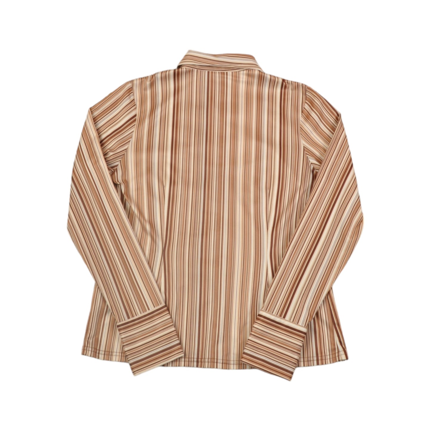 Vintage Y2K Shirt Striped Pattern Medium