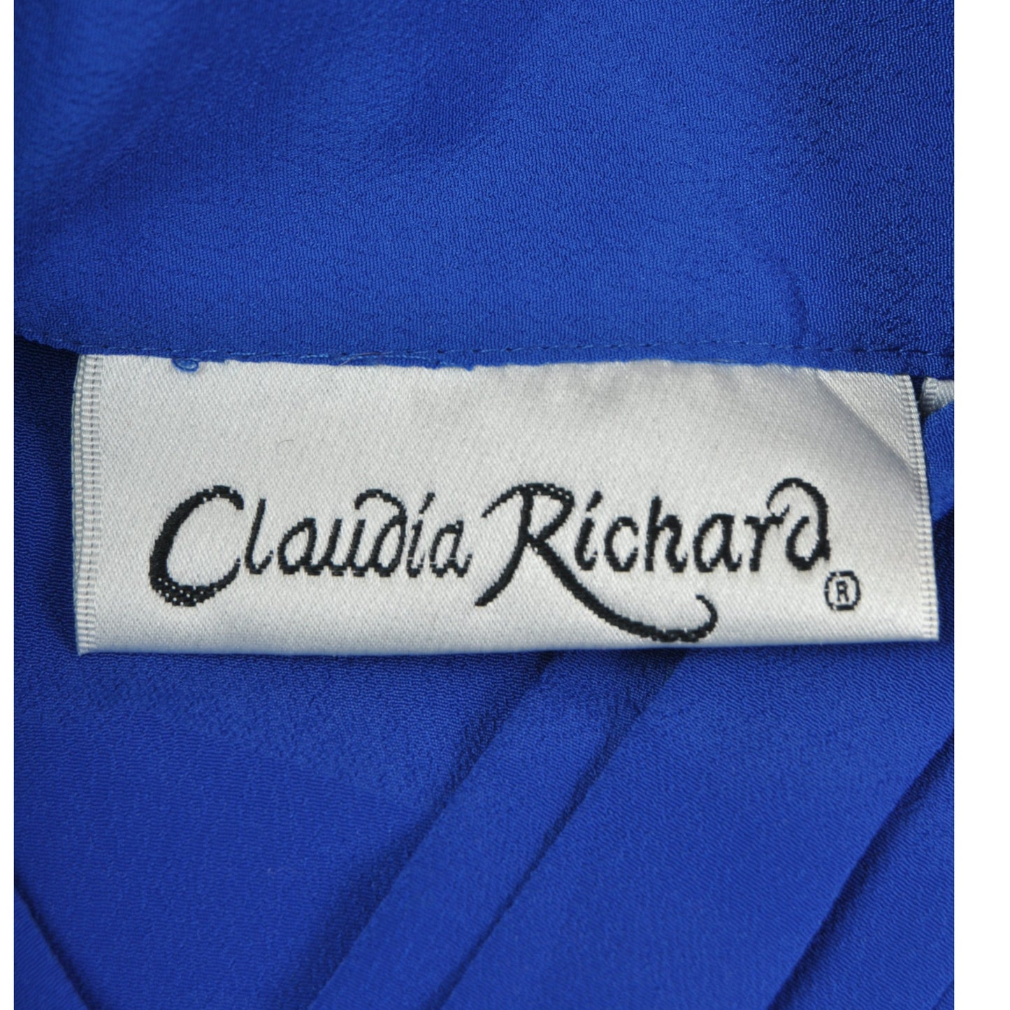 Vintage Claudia Richard Y2K Top Blue Medium