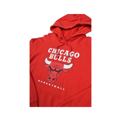 Vintage NBA Chicago Bulls Hoodie Sweater Red Small