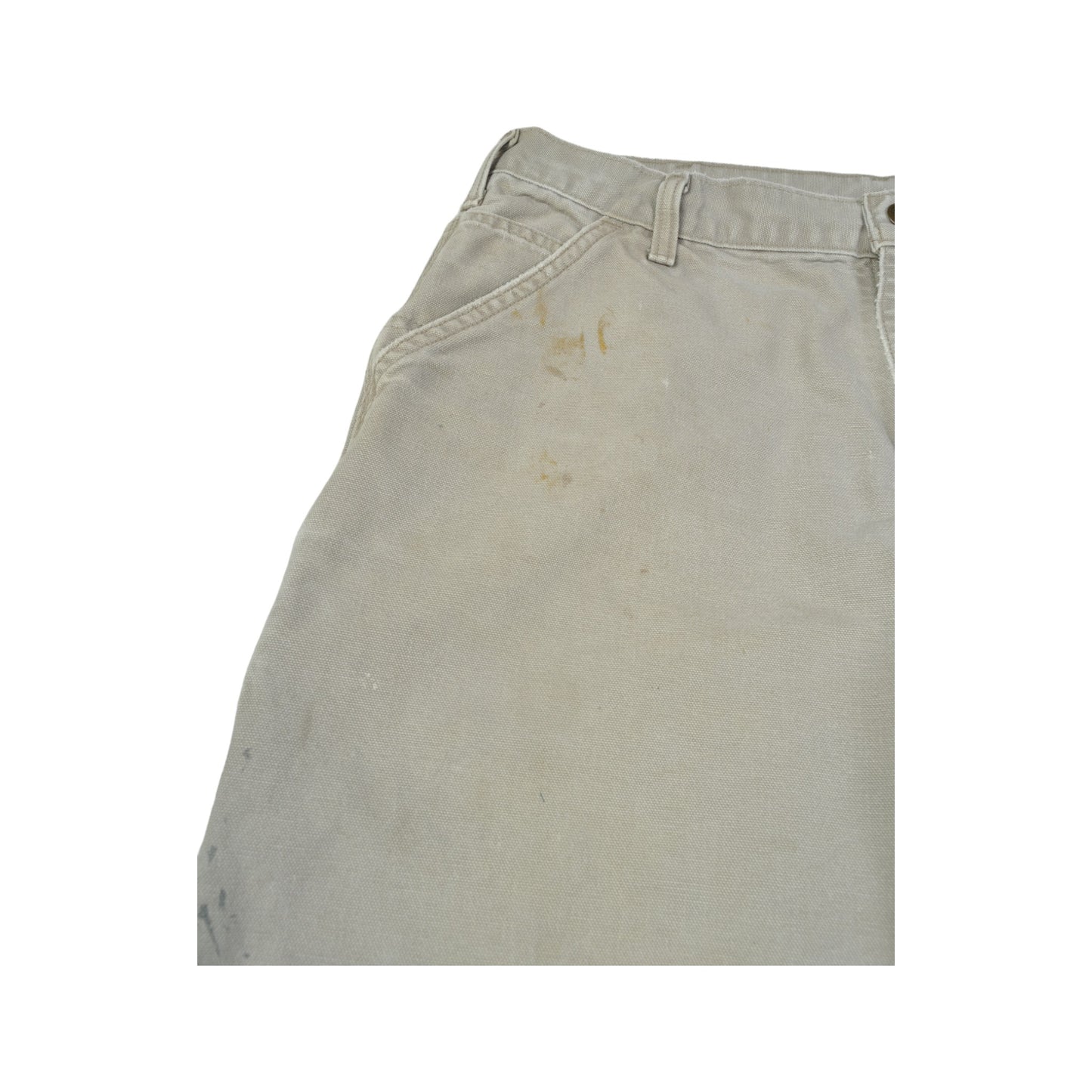 Vintage Carhartt Carpenter Pants Dungaree Fit Khaki W36 L30