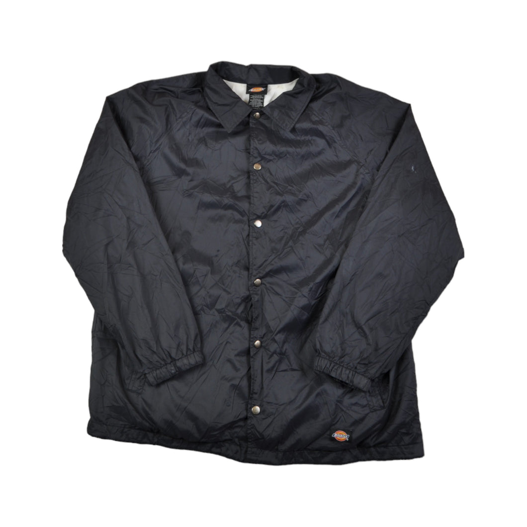 Vintage Dickies Windbreaker Jacket Black Large