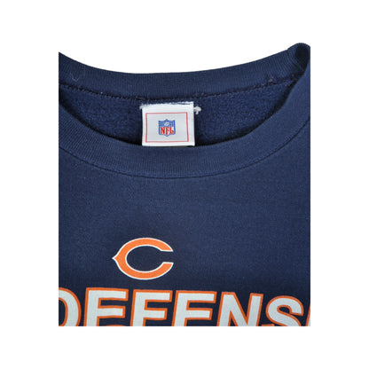 Vintage NFL Chicago Bears Da Defense Sweater Navy Medium