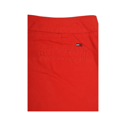 Vintage Tommy Hilfiger Cotton Pants Red Ladies W32 L28