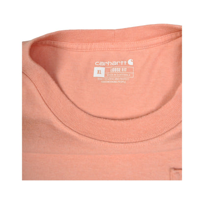 Vintage Carhartt Pocket T-Shirt Pink XL