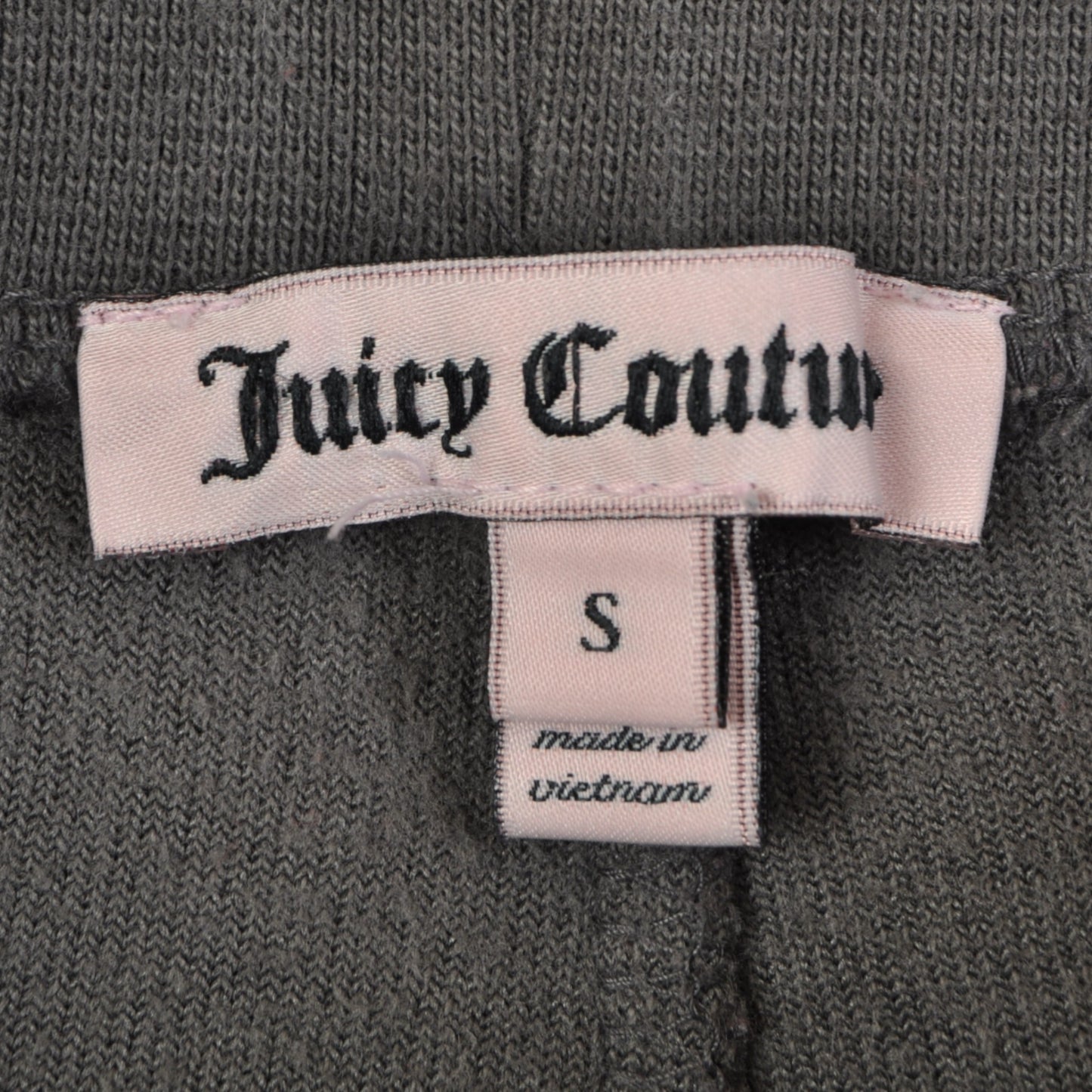 Vintage Y2K Juicy Couture Velour Bottoms Grey Small