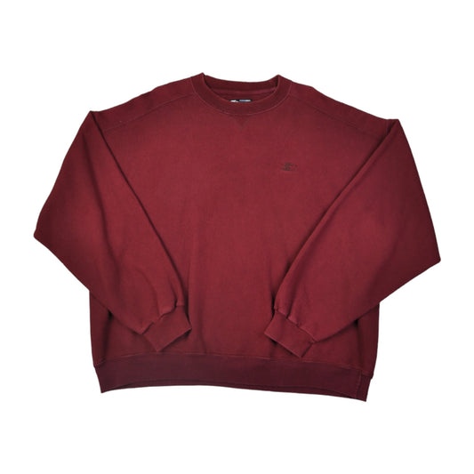 Vintage Starter Sweater Burgundy XL