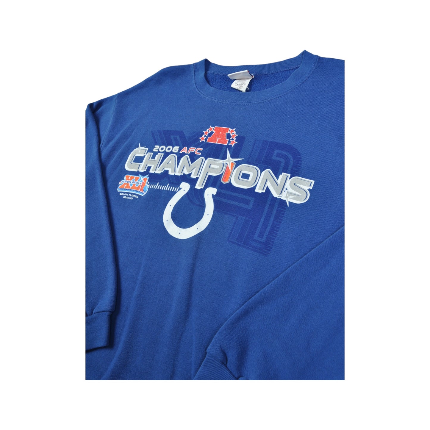 Vintage NFL Indianapolis Colts Sweater Blue Medium