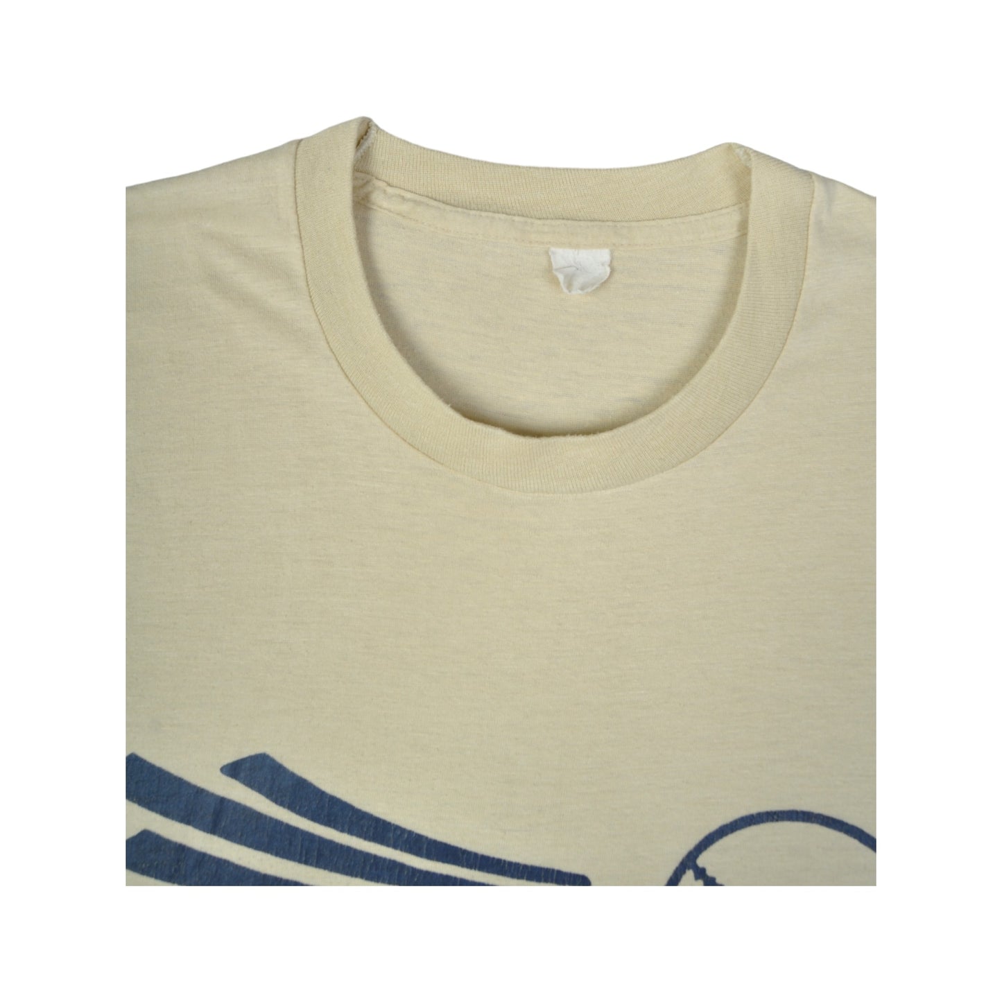 Vintage Waterloo Iowa Softball Single Stitch T-Shirt Tan Small