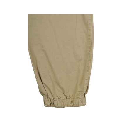 Vintage Y2K Cuffed Cargo Pants Tan Ladies W26 L27