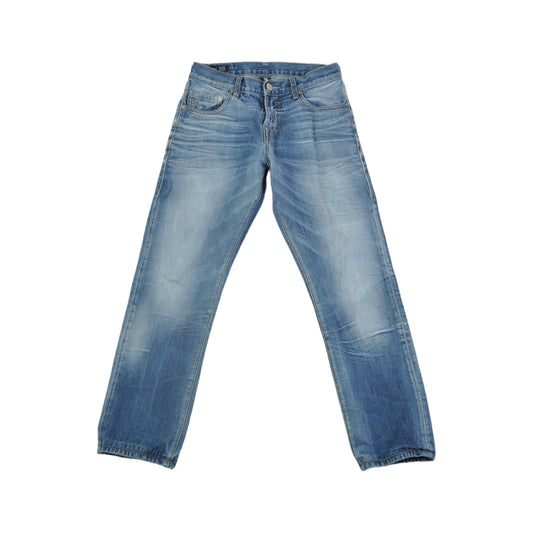 Vintage Y2K True Religion Relaxed Slim Jeans Blue Denim Ladies W30 L28