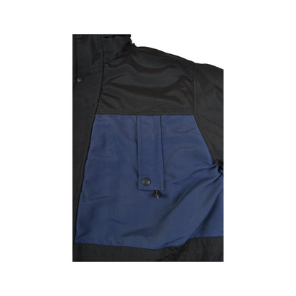 Vintage Columbia Jacket Waterproof Black/Navy XXL
