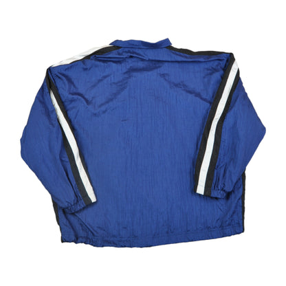 Vintage Windbreaker Jacket Blue XXL