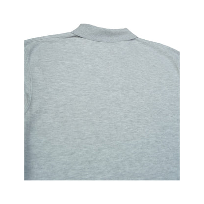 Vintage Carhartt Polo Shirt Grey Medium