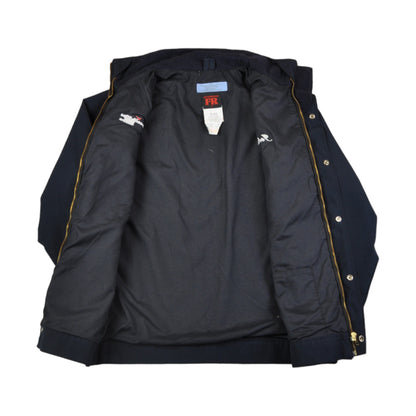 Vintage Workwear Fire Resistant Jacket Navy Large