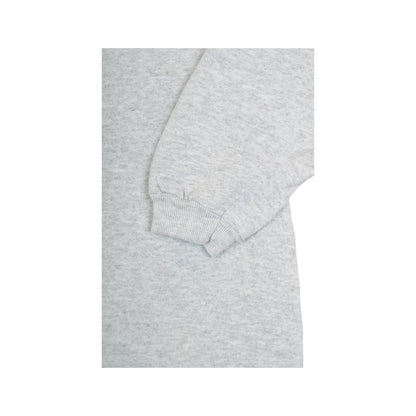 Vintage 90s Sweatshirt Longline Grey Ladies XXL