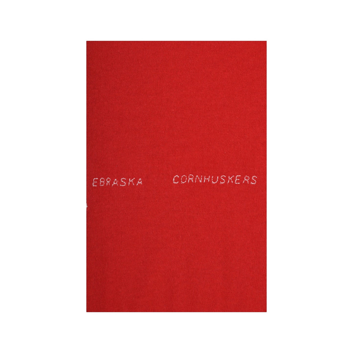 Vintage Nebraska Cornhuskers Crew Neck Sweatshirt Red Ladies Small