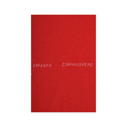 Vintage Nebraska Cornhuskers Crew Neck Sweatshirt Red Ladies Small