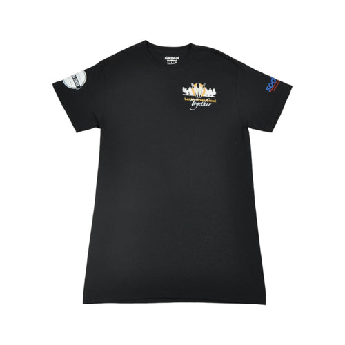 Vintage Lee University T-shirt Black XS