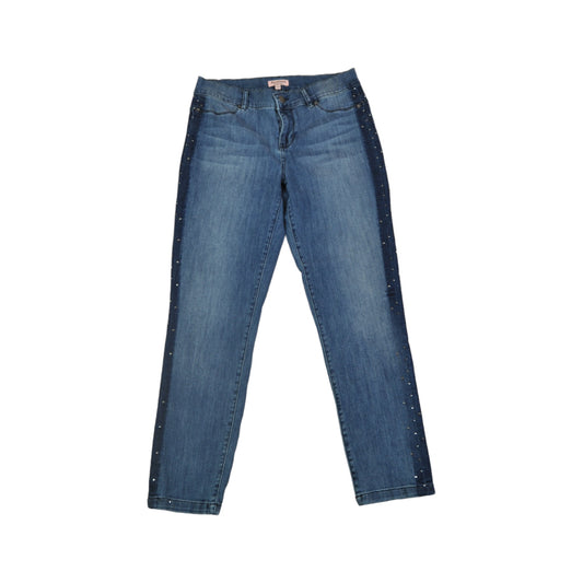 Vintage Y2K Juicy Couture Studded Jeans Blue Denim Ladies W30 L26
