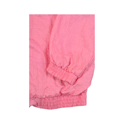 Vintage Shell Suit Windbreaker Jacket Pink Ladies XL