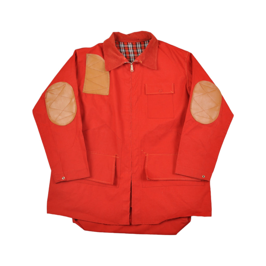 Vintage Workwear Jacket Red Large