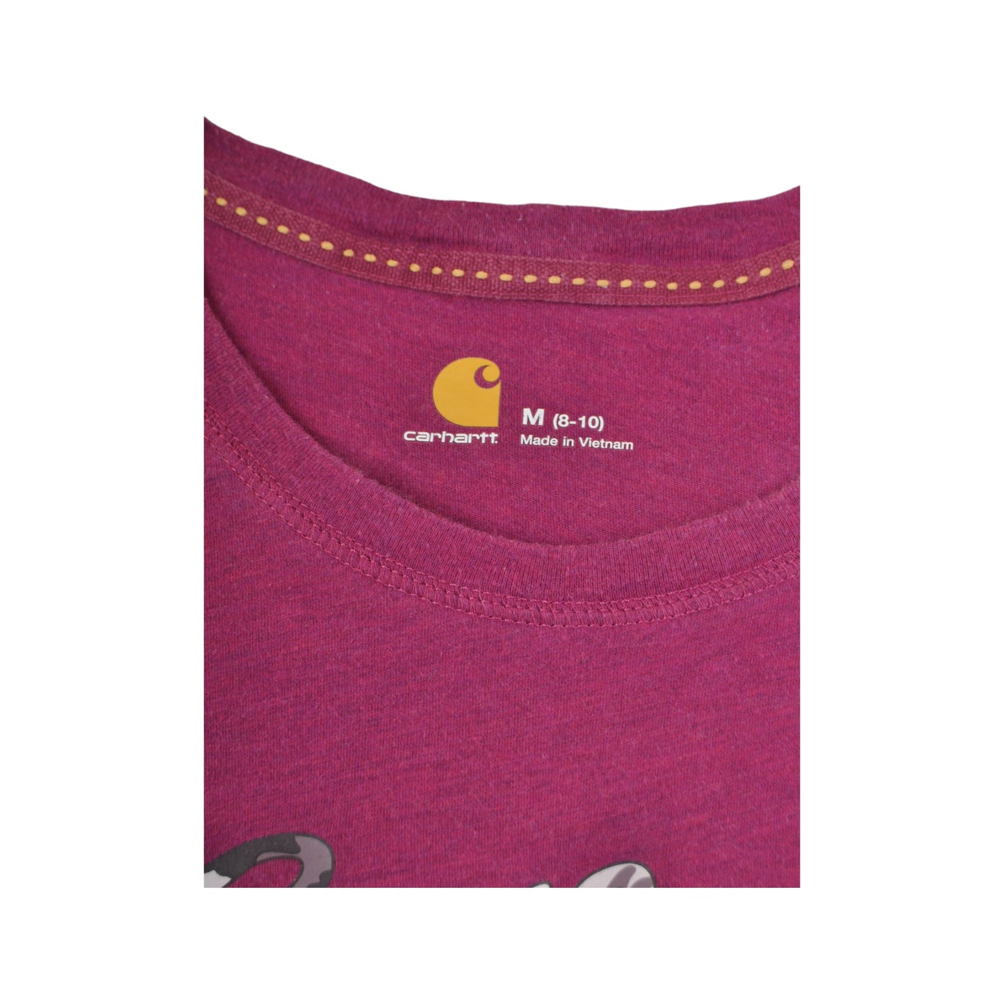 Vintage Carhartt T-Shirt Purple Ladies Medium