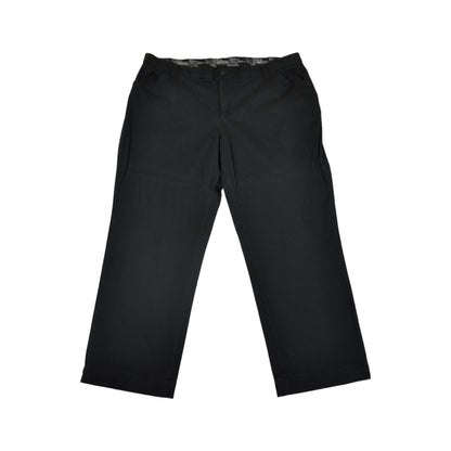 Vintage Lee Y2K Chinos Cotton Pants Black Ladies W46 L32