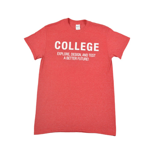 Vintage Mesa College T-shirt Red Small