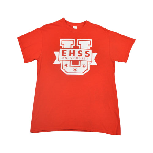 Vintage EHSS University T-shirt Red Medium