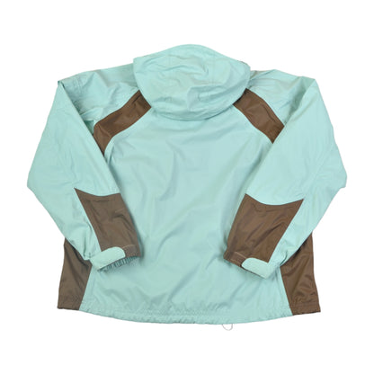 Vintage Columbia Jacket Waterproof Green/Brown Ladies XL