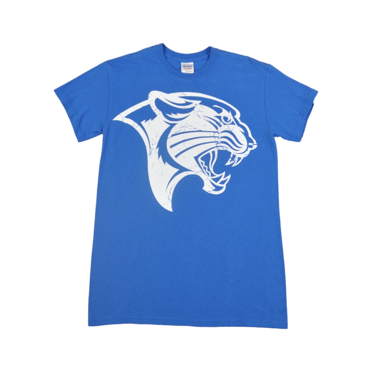 Vintage Panthers Homecoming T-shirt Blue Small