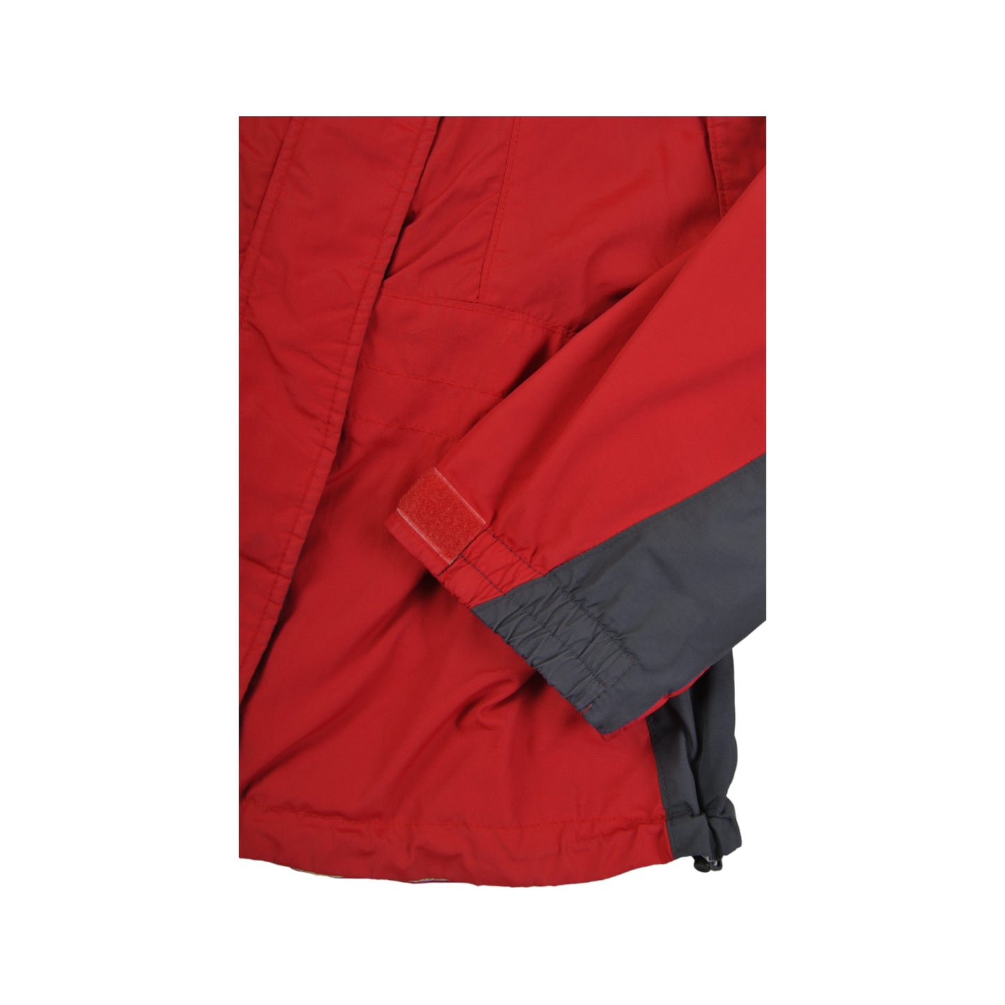 Vintage Columbia Jacket Waterproof Red/Grey Ladies XL