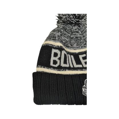 Vintage Purdue Boilermakers Football Beanie Hat Black/Grey