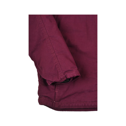 Vintage Berne Workwear Active Jacket Sherpa Lined Purple Ladies XS