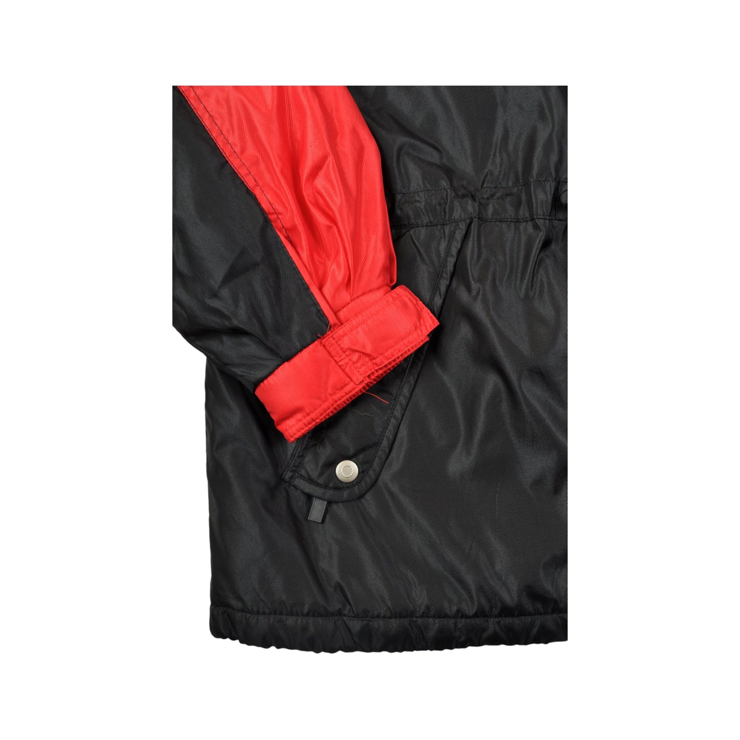 Vintage Ski Jacket Waterproof Black/Red XXL