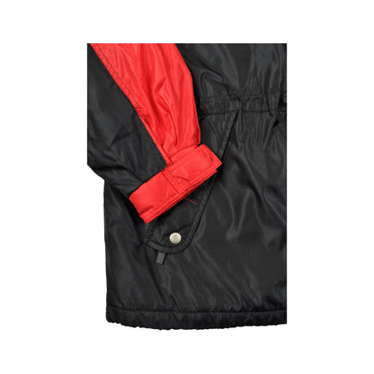 Vintage Ski Jacket Waterproof Black/Red XXL